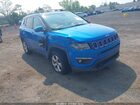 2019 Jeep Compass Latitude 4x4 Синий vin: 3C4NJDBB4KT838224