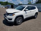 2020 Jeep Compass Latitude White vin: 3C4NJDBB4LT251975