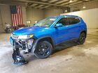 2018 Jeep Compass Latitude Blue vin: 3C4NJDBB5JT359843