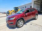 2021 Jeep Compass Latitude Maroon vin: 3C4NJDBB6MT543516