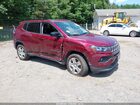 2022 Jeep Compass Latitude 4x4 Maroon vin: 3C4NJDBB7NT231559