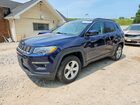 2019 Jeep Compass Latitude Синий vin: 3C4NJDBB8KT839666