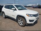 2019 Jeep Compass Latitude 4x4 White vin: 3C4NJDBB8KT850876