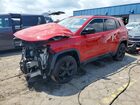 2018 Jeep Compass Latitude Red vin: 3C4NJDBB9JT254657