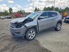 2020 Jeep Compass Latitude Silver vin: 3C4NJDBBXLT174612