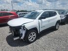 2024 Jeep Compass Latitude White vin: 3C4NJDBN2RT128582