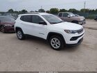 2025 Jeep Compass Latitude 4x4 White vin: 3C4NJDBN3ST590901