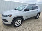2025 Jeep Compass Latitude Silver vin: 3C4NJDBN3ST592860