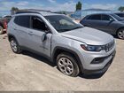 2025 Jeep Compass Latitude 4x4 Silver vin: 3C4NJDBN4ST504074