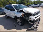 2025 Jeep Compass Latitude 4x4 White vin: 3C4NJDBN5ST603857