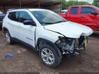 2024 Jeep Compass Latitude 4x4 White vin: 3C4NJDBN9RT166973