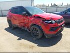 2024 Jeep Compass Latitude 4x4 Red vin: 3C4NJDBN9RT597751