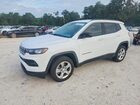 2023 Jeep Compass Latitude White vin: 3C4NJDBNXPT516883