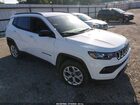 2025 Jeep Compass Latitude 4x4 White vin: 3C4NJDBNXST603708