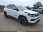 2025 Jeep Compass Latitude 4x4 White vin: 3C4NJDBNXST618080