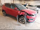 2019 Jeep Compass Limited 4x4 Красный vin: 3C4NJDCB1KT812288