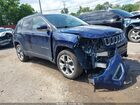 2020 Jeep Compass Limited 4x4 Blue vin: 3C4NJDCB3LT204581