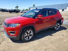 2020 Jeep Compass Limited Red vin: 3C4NJDCB3LT228329