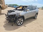 2019 Jeep Compass Limited Gray vin: 3C4NJDCB4KT766505
