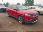 2019 Jeep Compass Limited 4x4 Red vin: 3C4NJDCB4KT767296