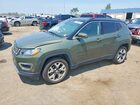2019 Jeep Compass Limited Green vin: 3C4NJDCB4KT826511
