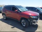 2021 Jeep Compass Limited 4x4 Red vin: 3C4NJDCB4MT594852