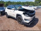 2017 Jeep Compass Limited White vin: 3C4NJDCB5HT688910