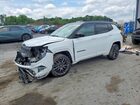 2022 Jeep Compass Limited White vin: 3C4NJDCB5NT115355