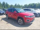 2018 Jeep Compass Limited 4x4 Red vin: 3C4NJDCB8JT112010