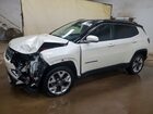 2019 Jeep Compass Limited White vin: 3C4NJDCB9KT780867