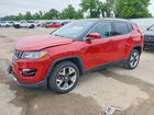 2019 Jeep Compass Limited Красный vin: 3C4NJDCB9KT812670