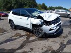 2023 Jeep Compass Limited 4x4 White vin: 3C4NJDCN5PT523495