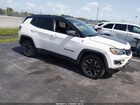 2020 Jeep Compass Trailhawk 4x4 White vin: 3C4NJDDB0LT166791