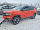 2018 Jeep Compass Trailhawk Red vin: 3C4NJDDB1JT199022