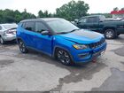 2018 Jeep Compass Trailhawk 4x4 Blue vin: 3C4NJDDB1JT212688