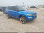 2018 Jeep Compass Trailhawk Blue vin: 3C4NJDDB1JT417170