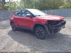 2020 Jeep Compass Trailhawk 4x4 Red vin: 3C4NJDDB2LT220897