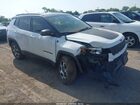 2022 Jeep Compass Trailhawk 4x4 White vin: 3C4NJDDB2NT158579