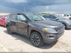 2021 Jeep Compass Trailhawk 4x4 Black vin: 3C4NJDDB3MT556494