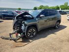 2018 Jeep Compass Trailhawk Green vin: 3C4NJDDB4JT373648