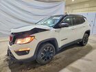 2019 Jeep Compass Trailhawk Белый vin: 3C4NJDDB4KT667889