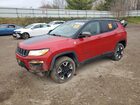 2018 Jeep Compass Trailhawk Red vin: 3C4NJDDB6JT403443