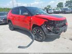 2021 Jeep Compass Trailhawk 4x4 Orange vin: 3C4NJDDB7MT528956