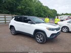 2022 Jeep Compass Trailhawk 4x4 White vin: 3C4NJDDB7NT144029