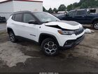 2022 Jeep Compass Trailhawk 4x4 White vin: 3C4NJDDB8NT154830