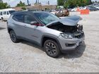 2021 Jeep Compass Trailhawk 4x4 Silver vin: 3C4NJDDB9MT520096
