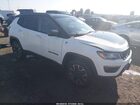 2020 Jeep Compass Trailhawk 4x4 White vin: 3C4NJDDBXLT214782