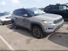 2020 Jeep Compass Trailhawk 4x4 Gray vin: 3C4NJDDBXLT222686
