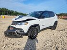 2025 Jeep Compass Trailhawk White vin: 3C4NJDDN3ST551089