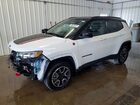 2025 Jeep Compass Trailhawk White vin: 3C4NJDDN4ST532681
